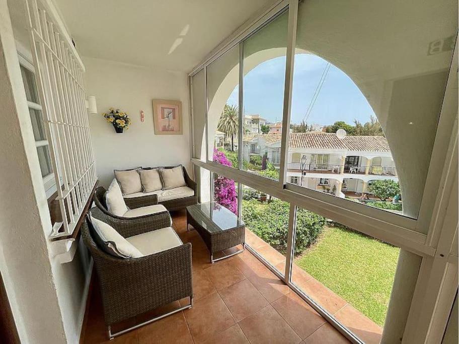 Lux 2 Kmr App Stella Blanca Met Zwembaden Airco En Zeezicht Daire Fuengirola Dış mekan fotoğraf